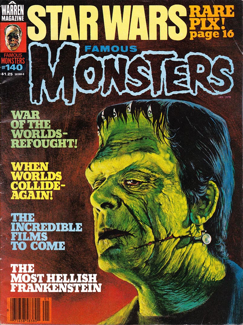 Famous Monsters magazine cover